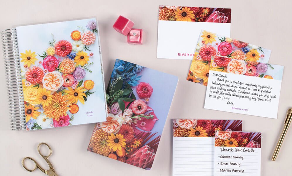 Customize and accessorize your wedding planner book